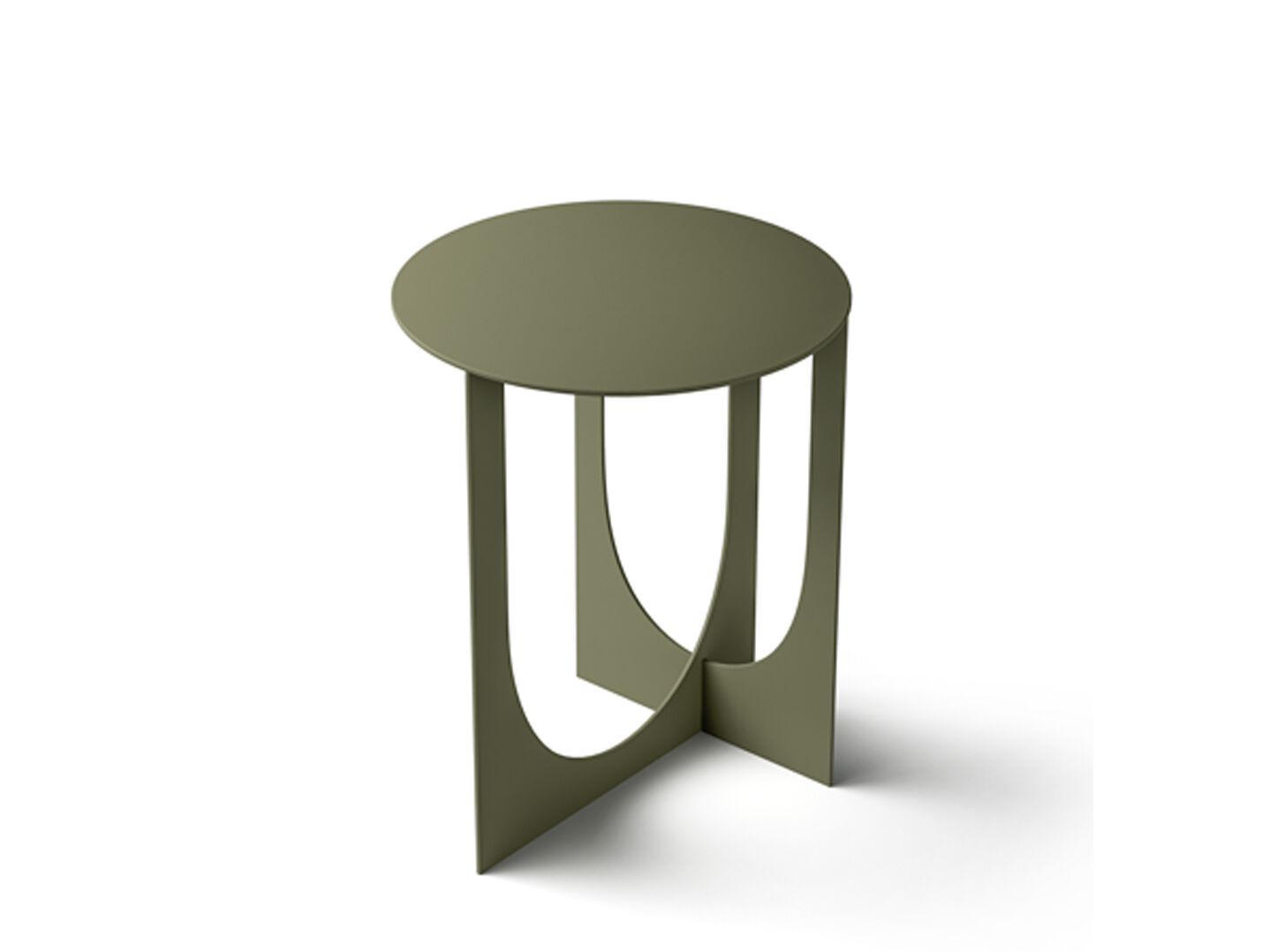 Круглый журнальный столик из листового металла Santalucia Mobili Homy ARCH-00099948