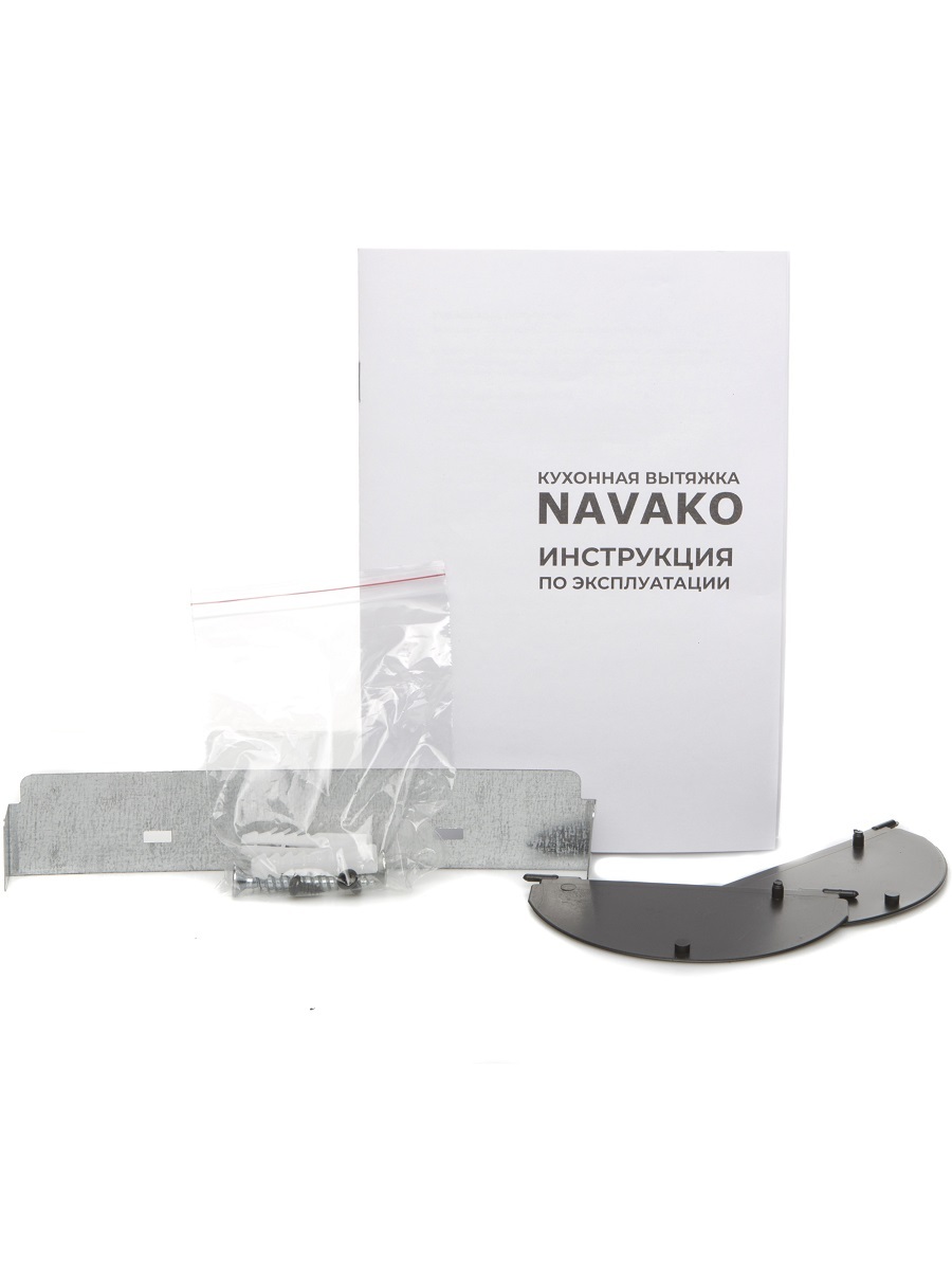 Вытяжка наклонная Envelope 60 Black NAVAKO 17016 - Вид №8
