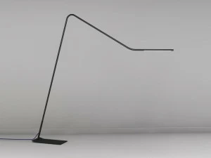 Martinelli Luce Регулируемый светодиодный торшер из алюминия Colibrì 2284/ne