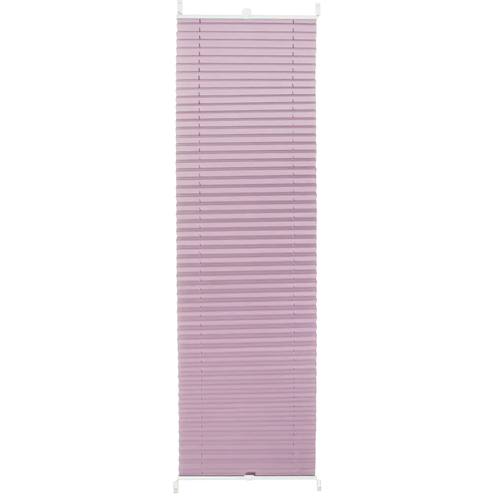 Штора плиссе «Плайн», 55х160 см, текстиль, цвет сиреневый Santreyd STLM-2112821