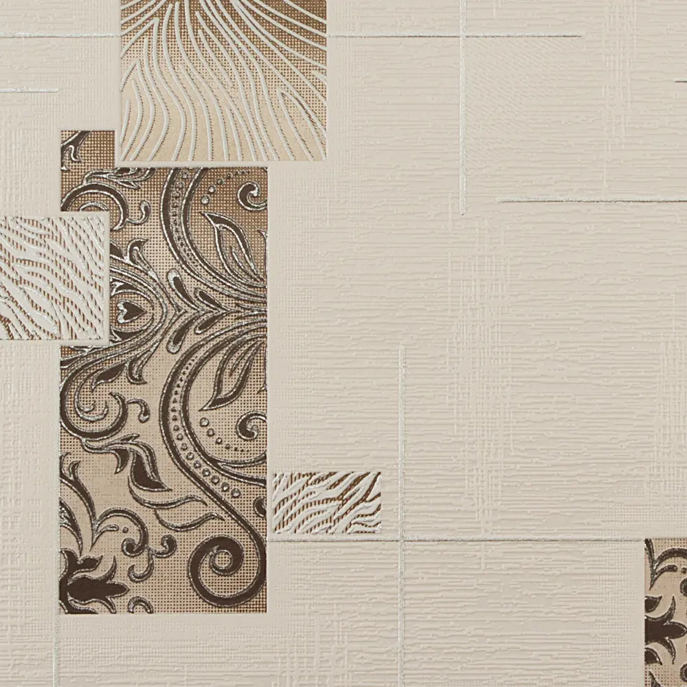 Обои виниловые Плитка бежевые 0.53 м 0210-1 Santreyd STLM-2036798 - Вид №1