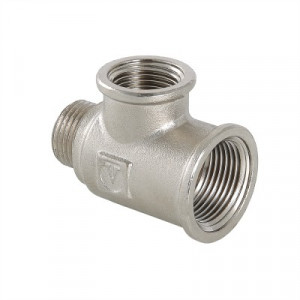 VTr.134.RN.050504 Тройник с переходом на наружную резьбу Valtec 3/4" х 3/4" х 1/2"