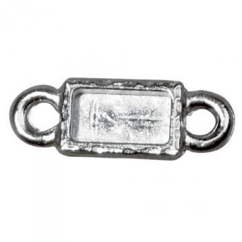 2133321 Основа для украшений. для мозаики, упаковка 4 шт, цвет платиновый Rayher 