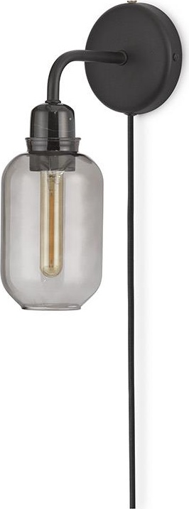 502230 Настенный светильник Smoke / Black Normann Copenhagen Amp  - Вид №2