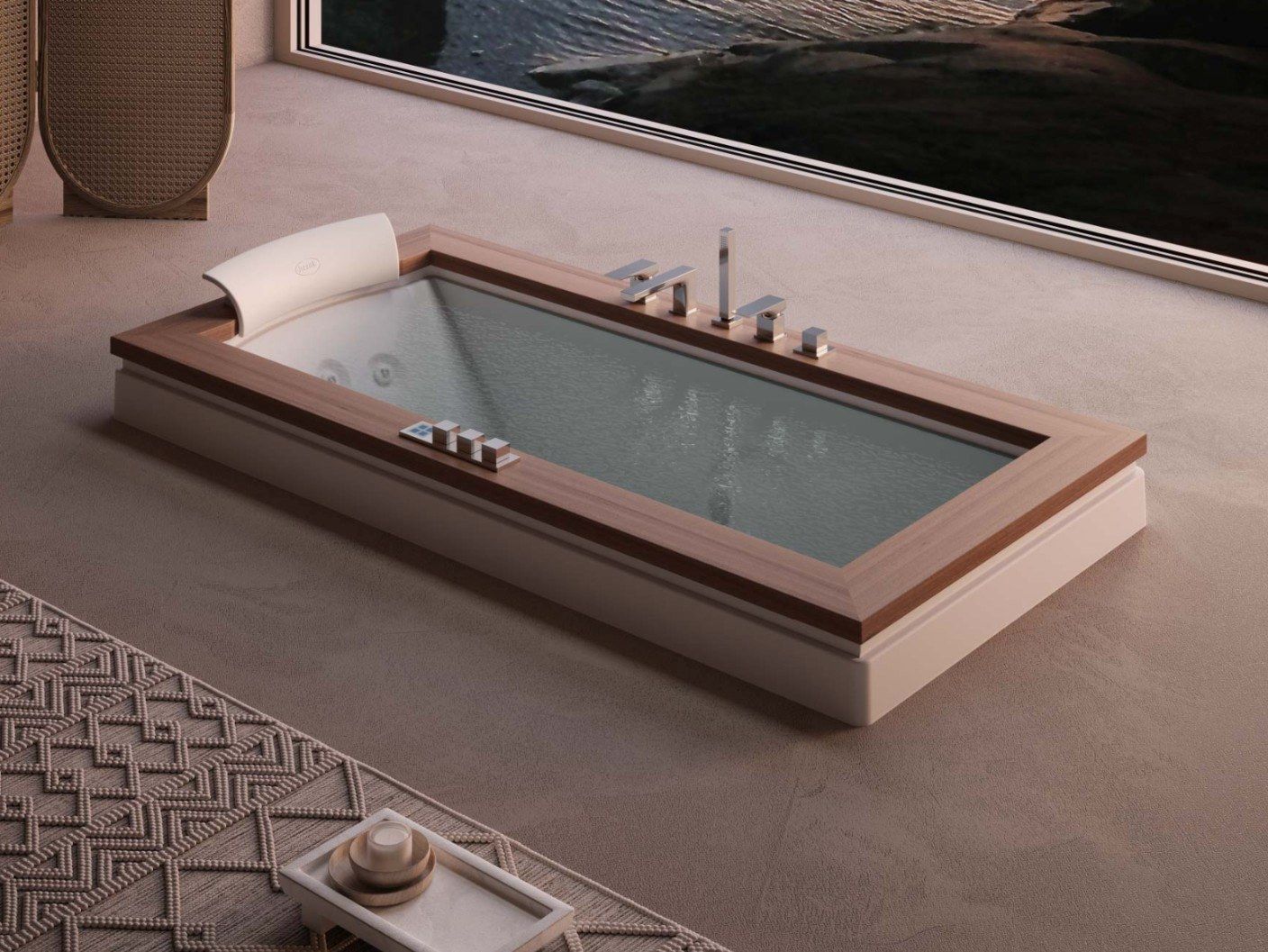 Встроенная ванна с гидромассажем Jacuzzi® ARCH-00027586