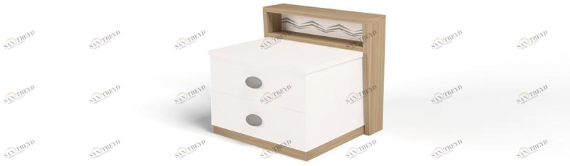 Тумба прикроватная ABC-KING MIX OCEAN (cream) 4631148107878