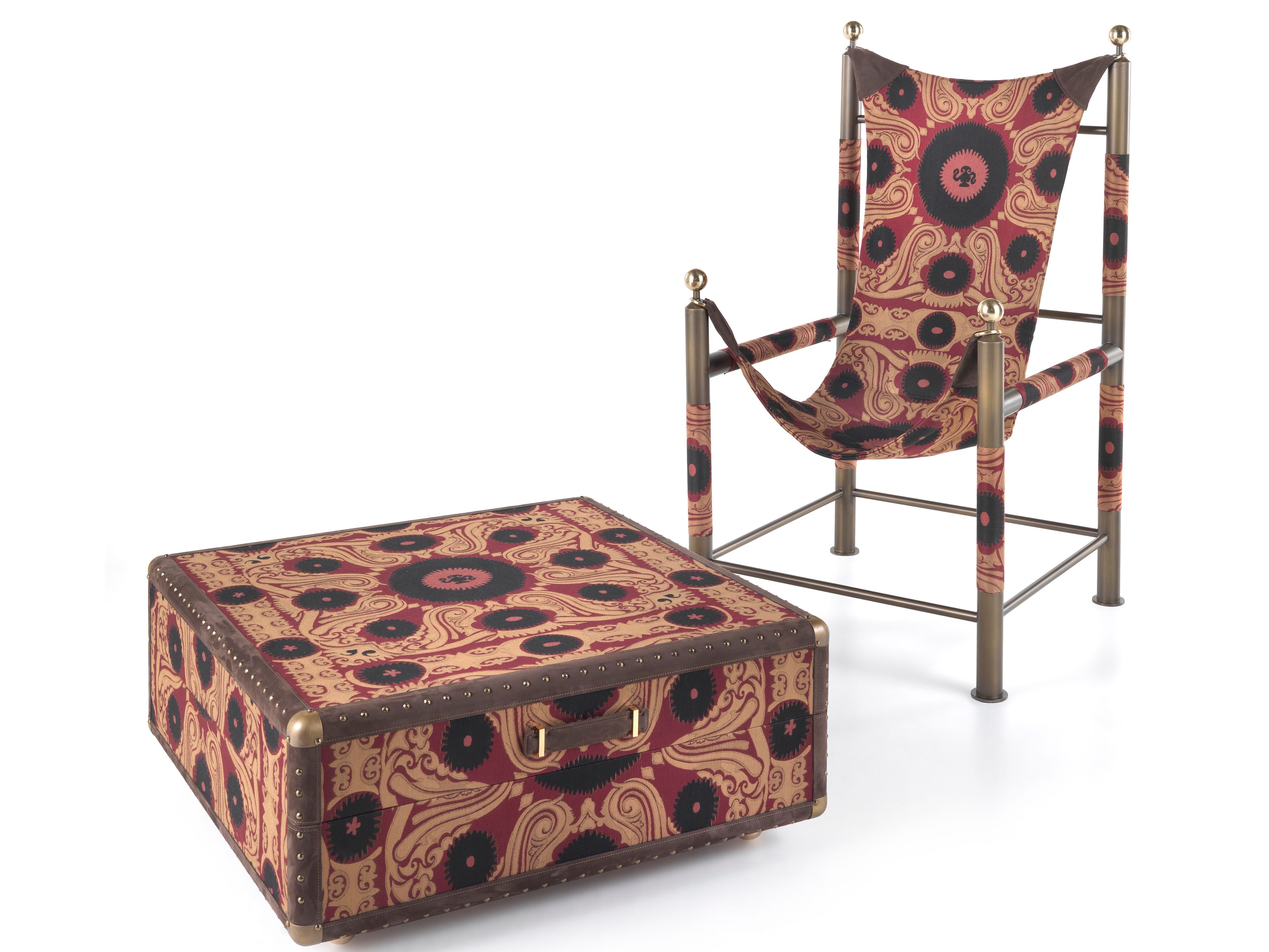 Тканевое кресло с подлокотниками ETRO Home Interiors ARCH-00035220 - Вид №12