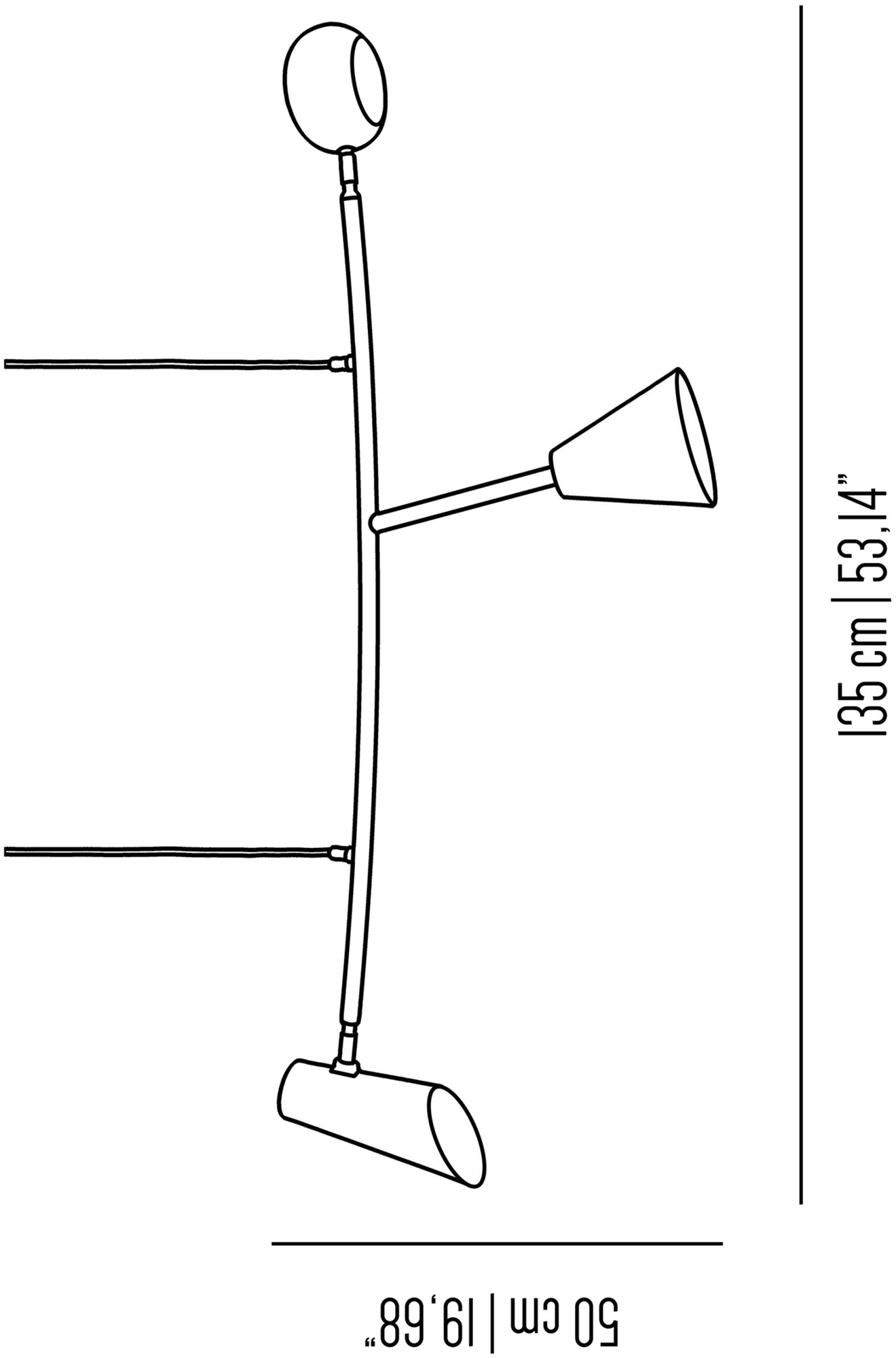 Il Bronzetto Регулируемый латунный подвесной светильник Blossom Btree 01 - Вид №4