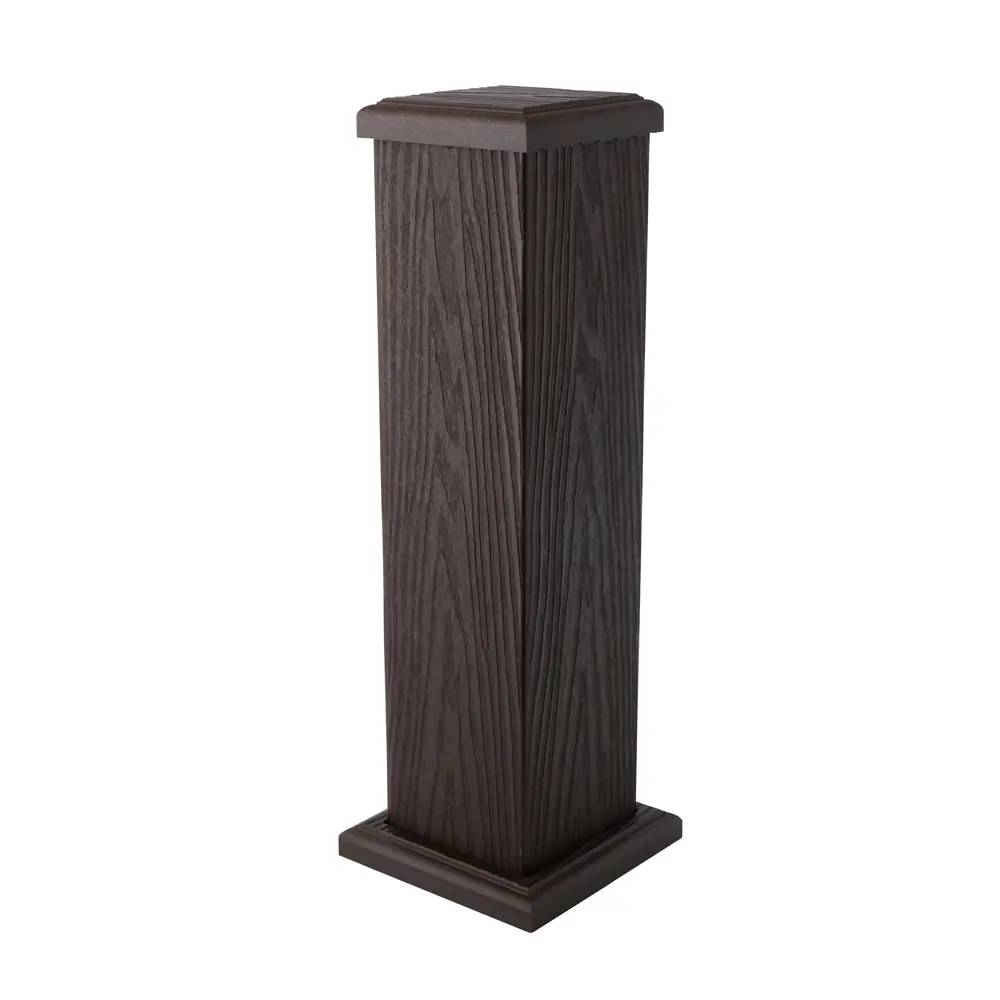 T-DECKS Крышка для столба 125×125 мм из натурального дерева 88779127 STLM-1013501 - Вид №6