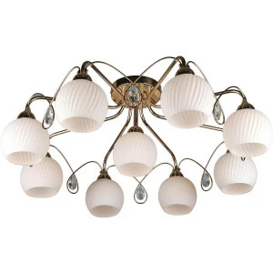 Потолочная люстра Omnilux OML-31907-09 OMNILUX ДИЗАЙНЕРСКИЕ 182856 Белый
