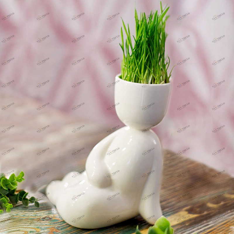 Набор для выращивания eco Русалка ЭКОЧЕЛОВЕКИ  254582 Белый 