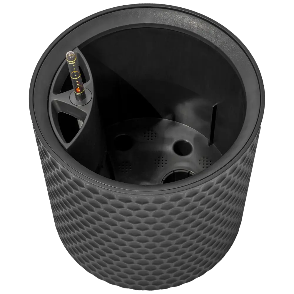 Кашпо для цветов Kerama 7 л антрацит Santreyd OLA DOM STLM-2152953 - Вид №2