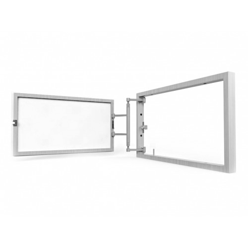 Алюминиевый люк под плитку, распашной, нажимной с регулировкой 600Х400 ВОЗРОЖДЕНИЕ sun-id-1025359 - Вид №3