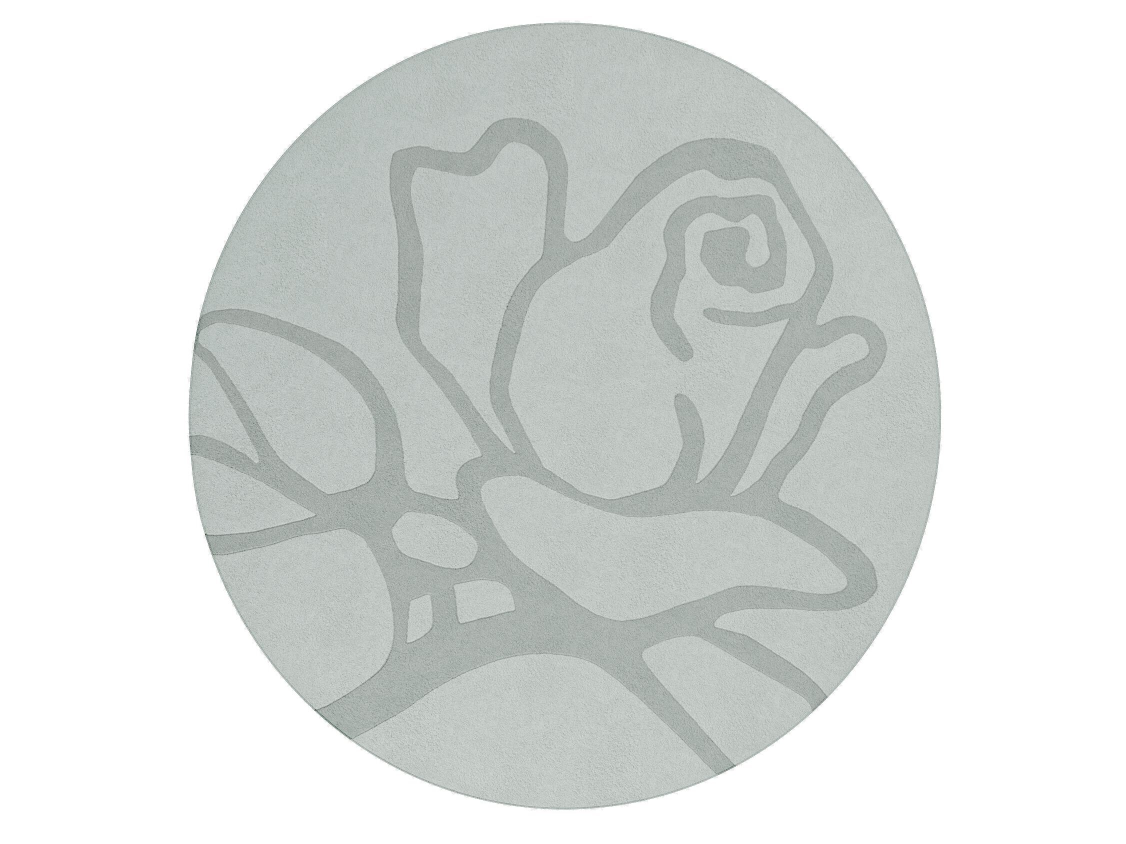 Круглый шерстяной ковер ручной работы Bizzotto Italia Симфония – бесконечность ARCH-00077055