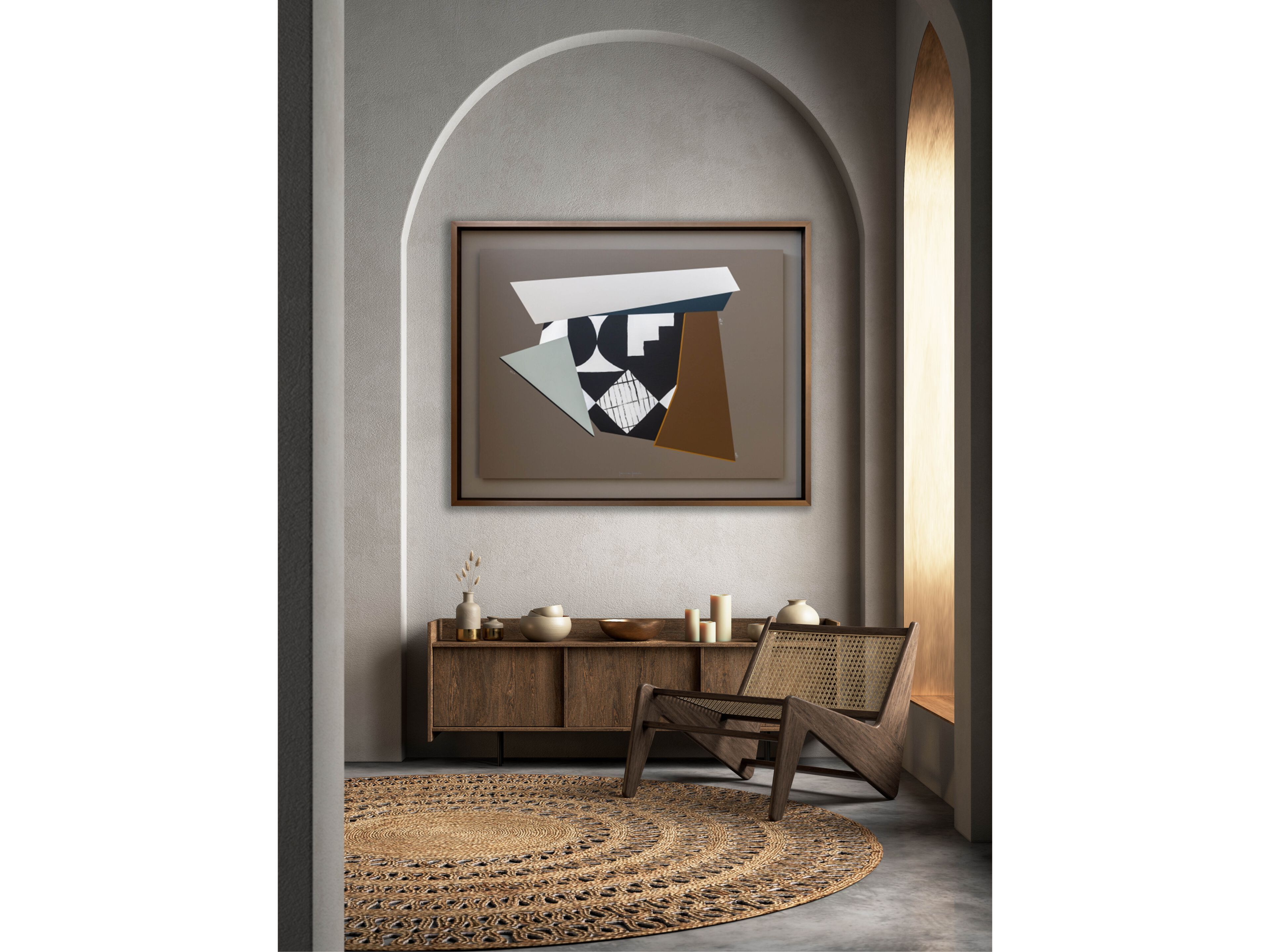 Деревянная рамка NOVOCUADRO ART COMPANY Хайме Хурадо ARCH-00001307