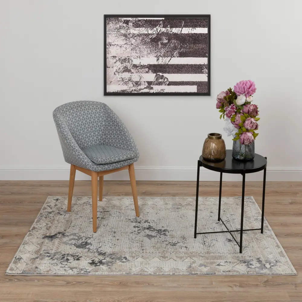 Ковер полипропилен Nika 0A863A 120х170 см цвет бежевый STLM-2049196 - Вид №4