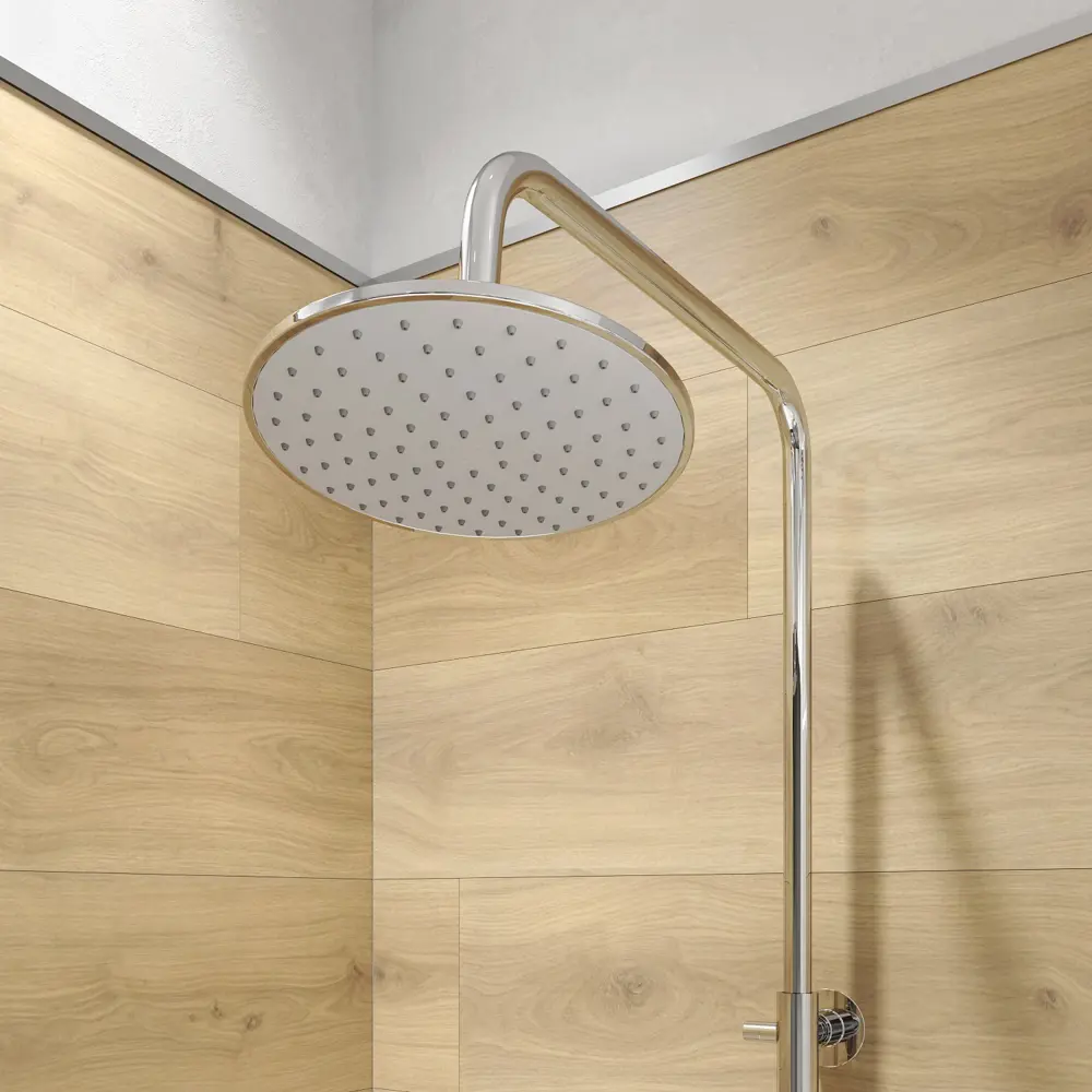 Душевая стойка Milardo Sterm со смесителем 1 режим цвет хром STLM-2114903 - Вид №4