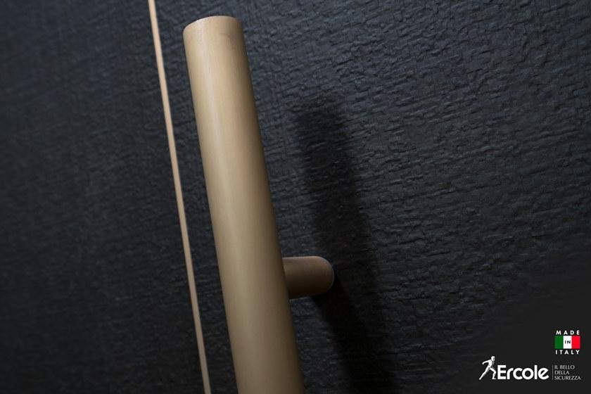 Ercole Бронированная поворотная дверь из керамогранита и латуни sun-id-1426281 - Вид №5