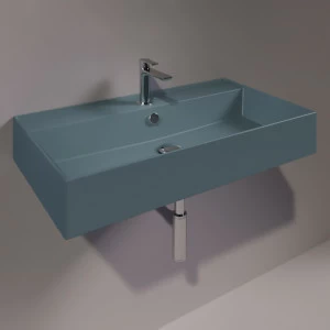 AG81NAVYMATT Подвесная раковина настенная прямоугольная Simas Agile