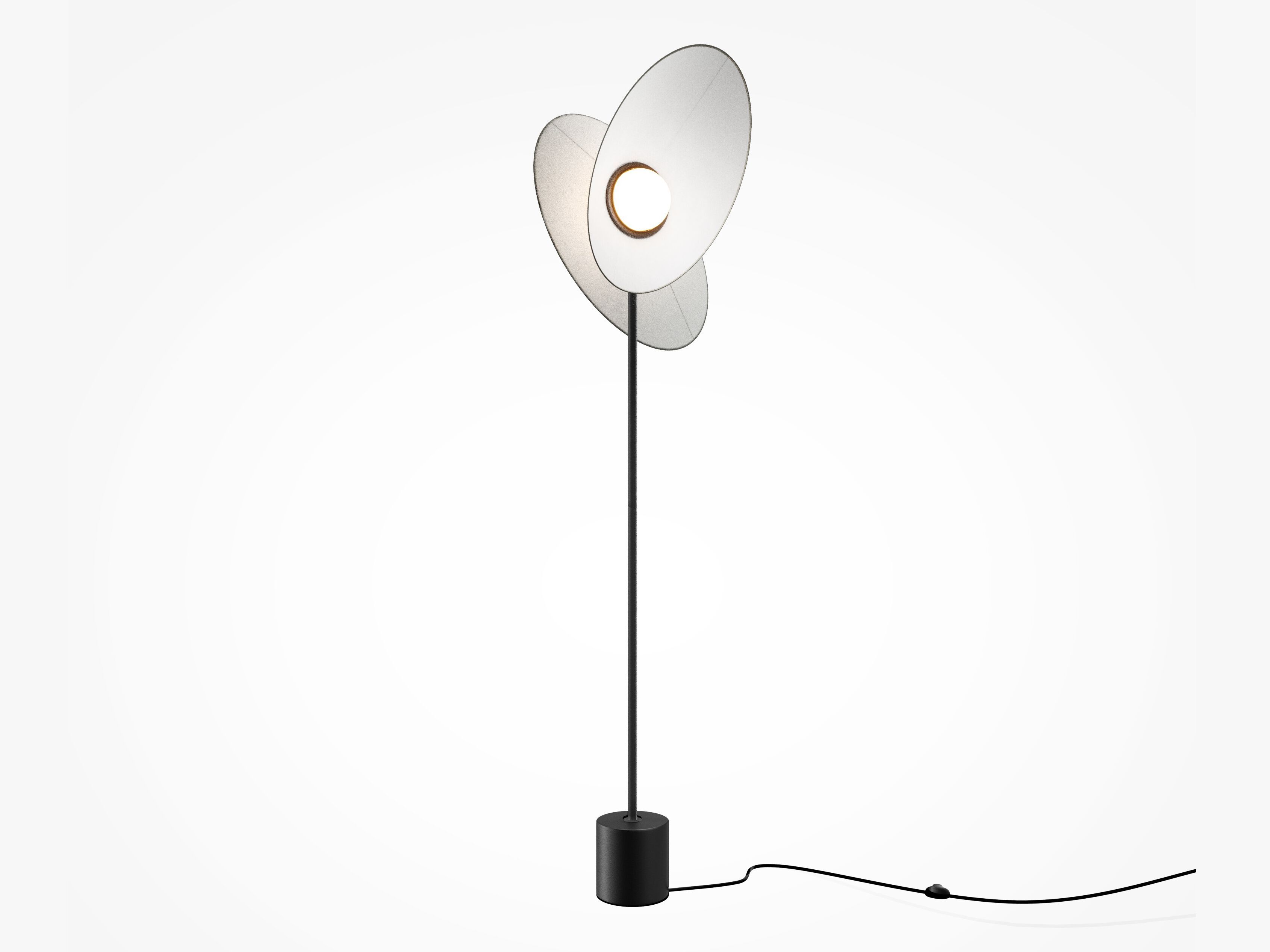 Алюминиевый светодиодный торшер с регулируемой яркостью Maytoni Evolution ARCH-00021130