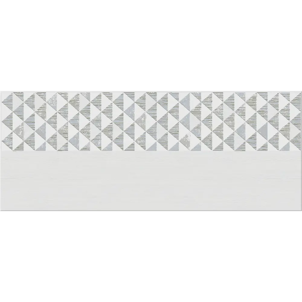 Декор настенный Azori Riviera Dew 20.1x50.5 см матовый 1.3 м² цвет серый STLM-2116106