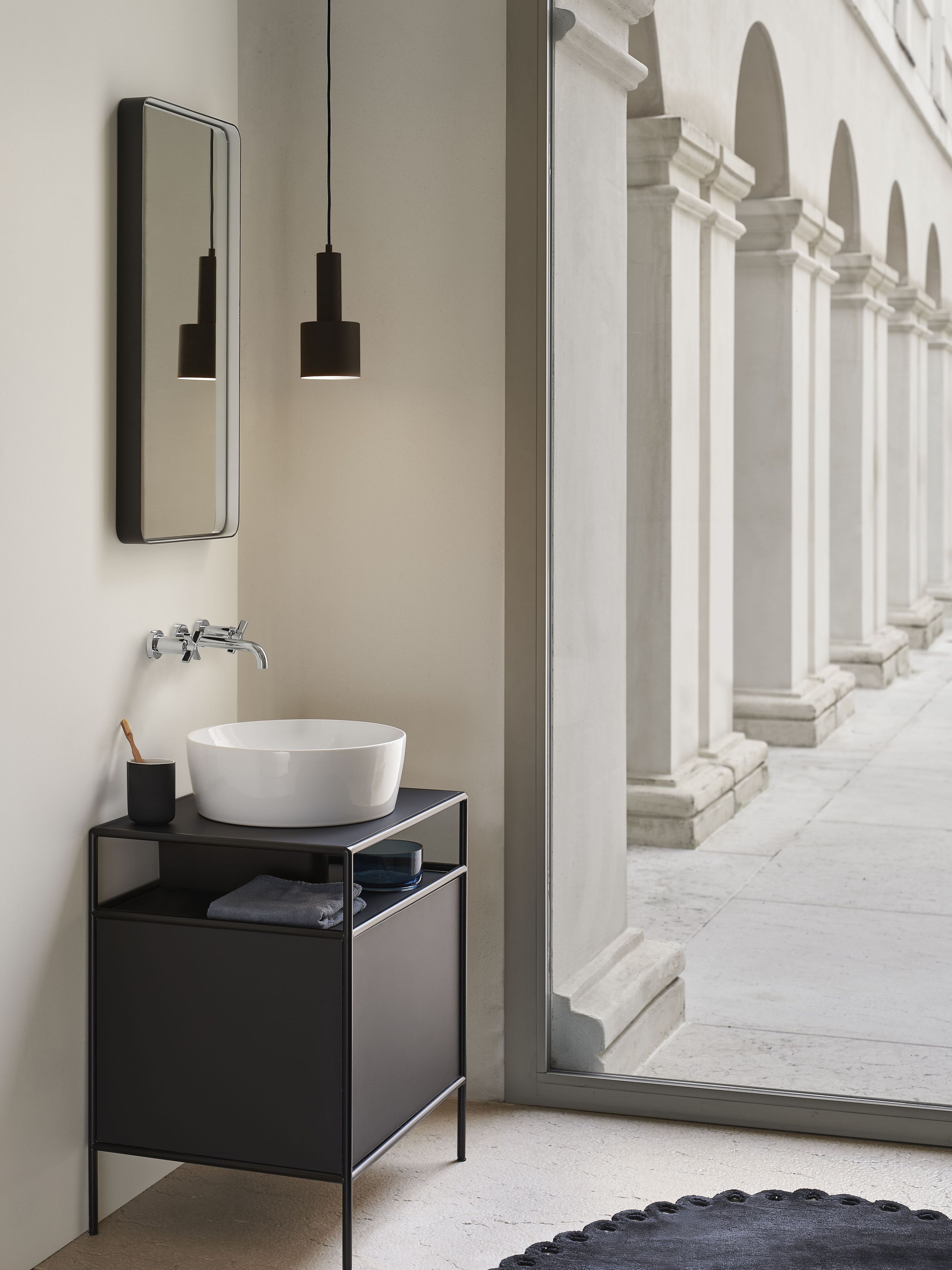 Умывальник с одной круглой столешницей GSI ceramica Nubes ARCH-00024745 - Вид №3