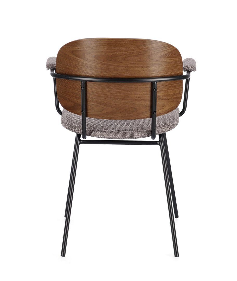 Деревянный стул с подлокотниками с мягким сиденьем BIZZOTTO SIENNA ARCH-00034334 - Вид №10