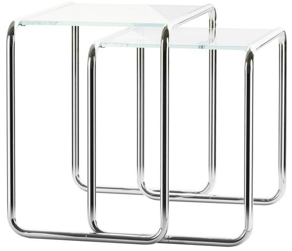 Thonet Журнальный столик из стали и стекла B 9 sun-id-1509121 - Вид №1
