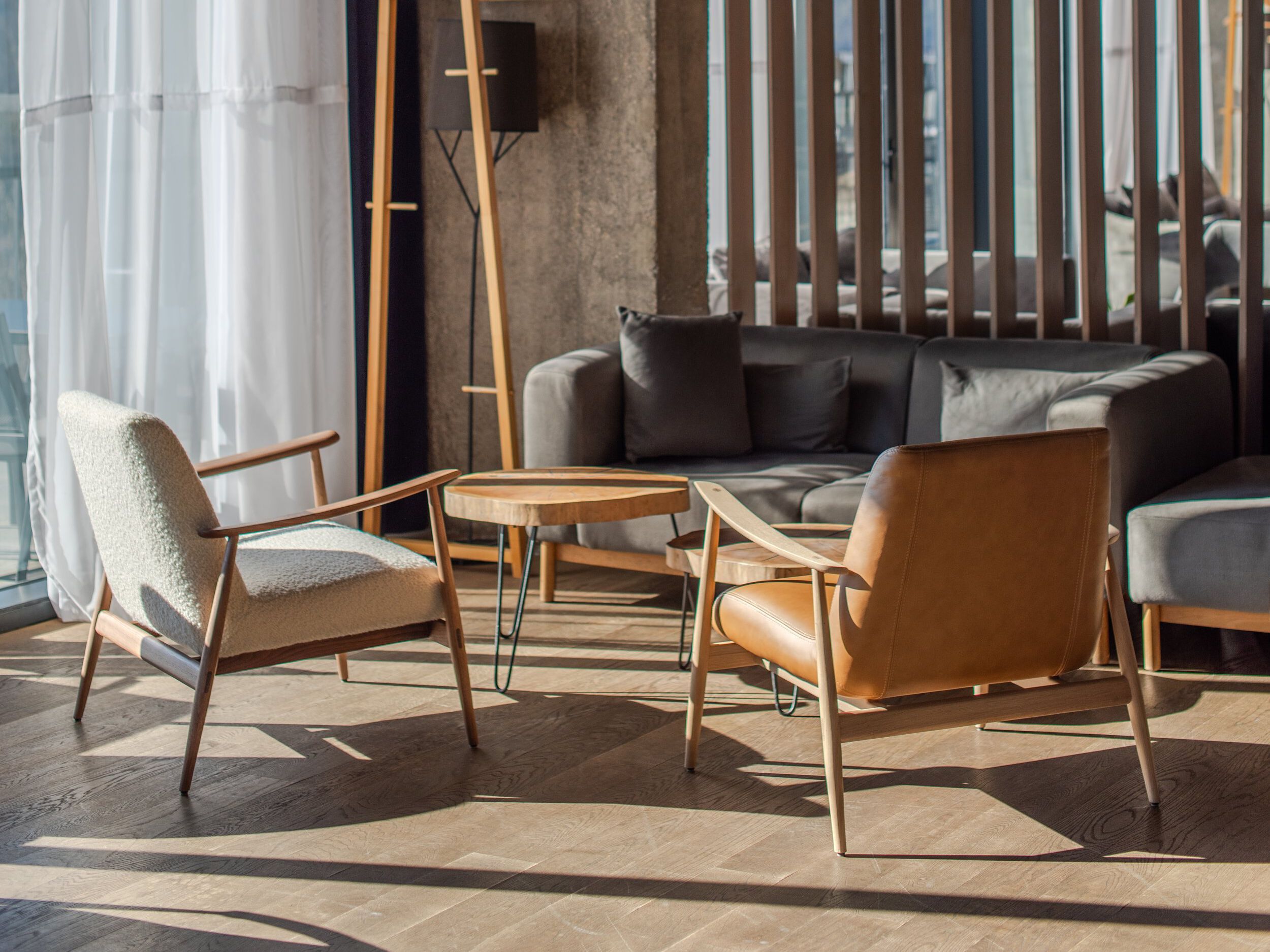 Тканевое кресло с подлокотниками Gazzda ASKA ARCH-00104207 - Вид №2