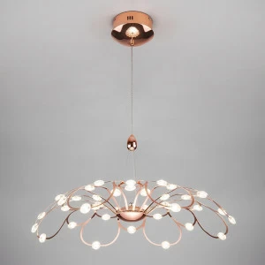 Подвесной светодиодный светильник Bogates Drops 441/1 BOGATES ДИЗАЙНЕРСКИЕ, DROPS 276497 Золотой