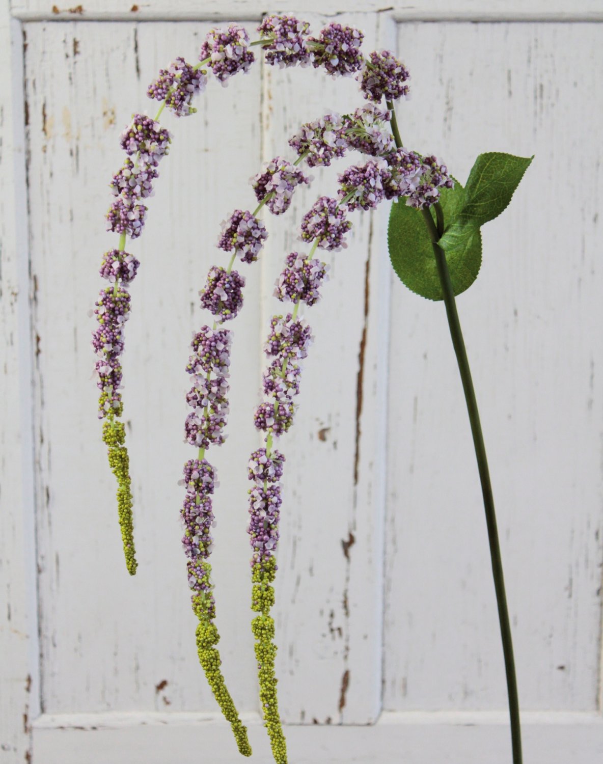 4863 208 a3 Стебель искусственного амаранта, 70 см (105 см), фиолетово-зеленый H-andreas  - Вид №3