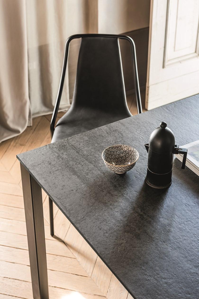 Midj Раздвижной прямоугольный стол из стали и дерева sun-id-1490826 - Вид №5