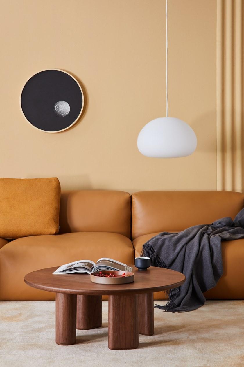 Grado Design Низкий круглый журнальный столик из мдф  Peb-tb-ct-c  - Вид №12