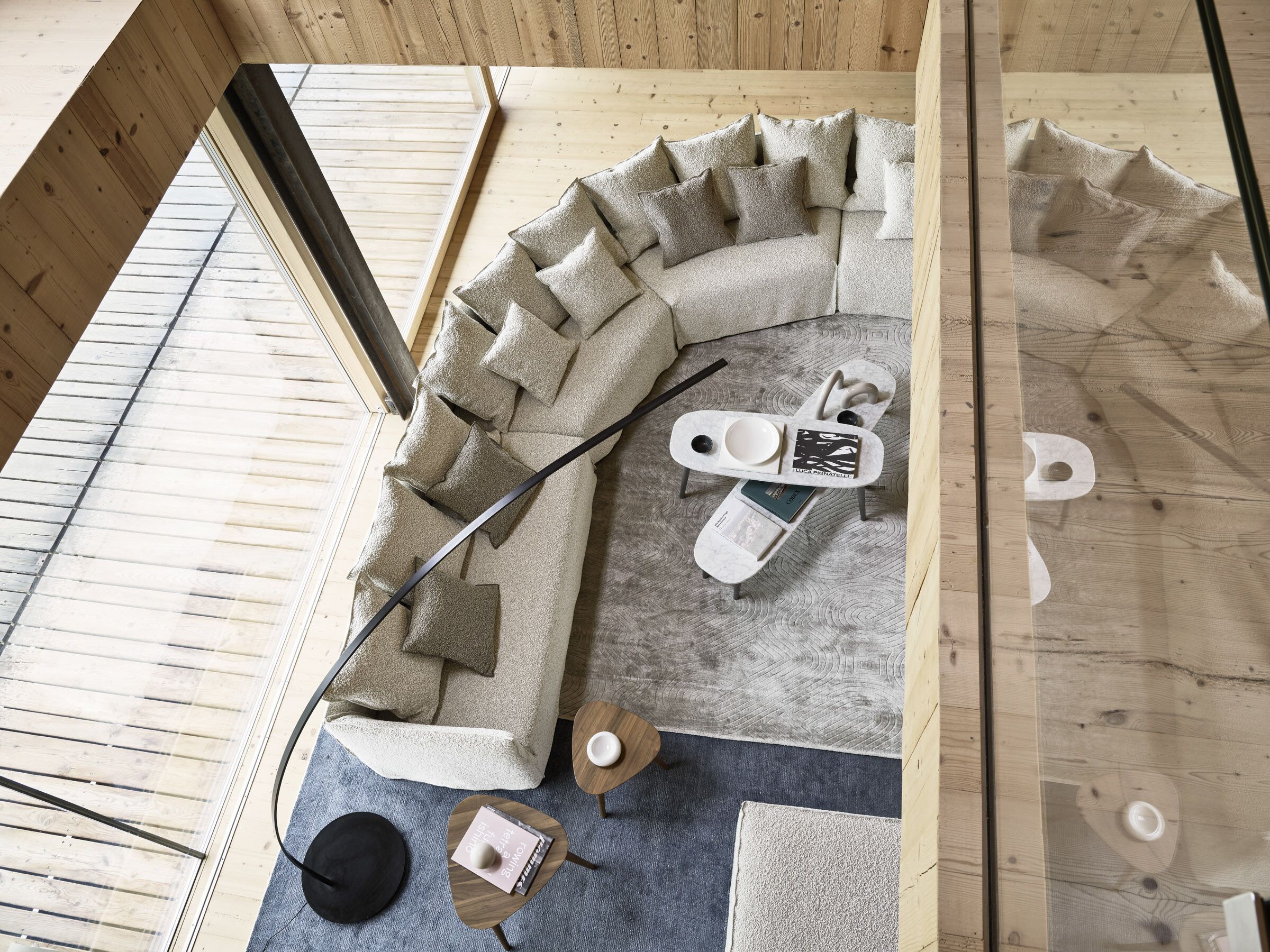 Съемный диван из ткани Gervasoni Ghost ARCH-00033046 - Вид №5