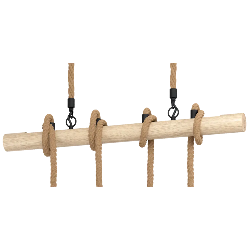 Подвесной светильник Eglo Youngstown 4x40 Вт, цвет черный-коричневый 82623007 STLM-2063018  - Вид №1