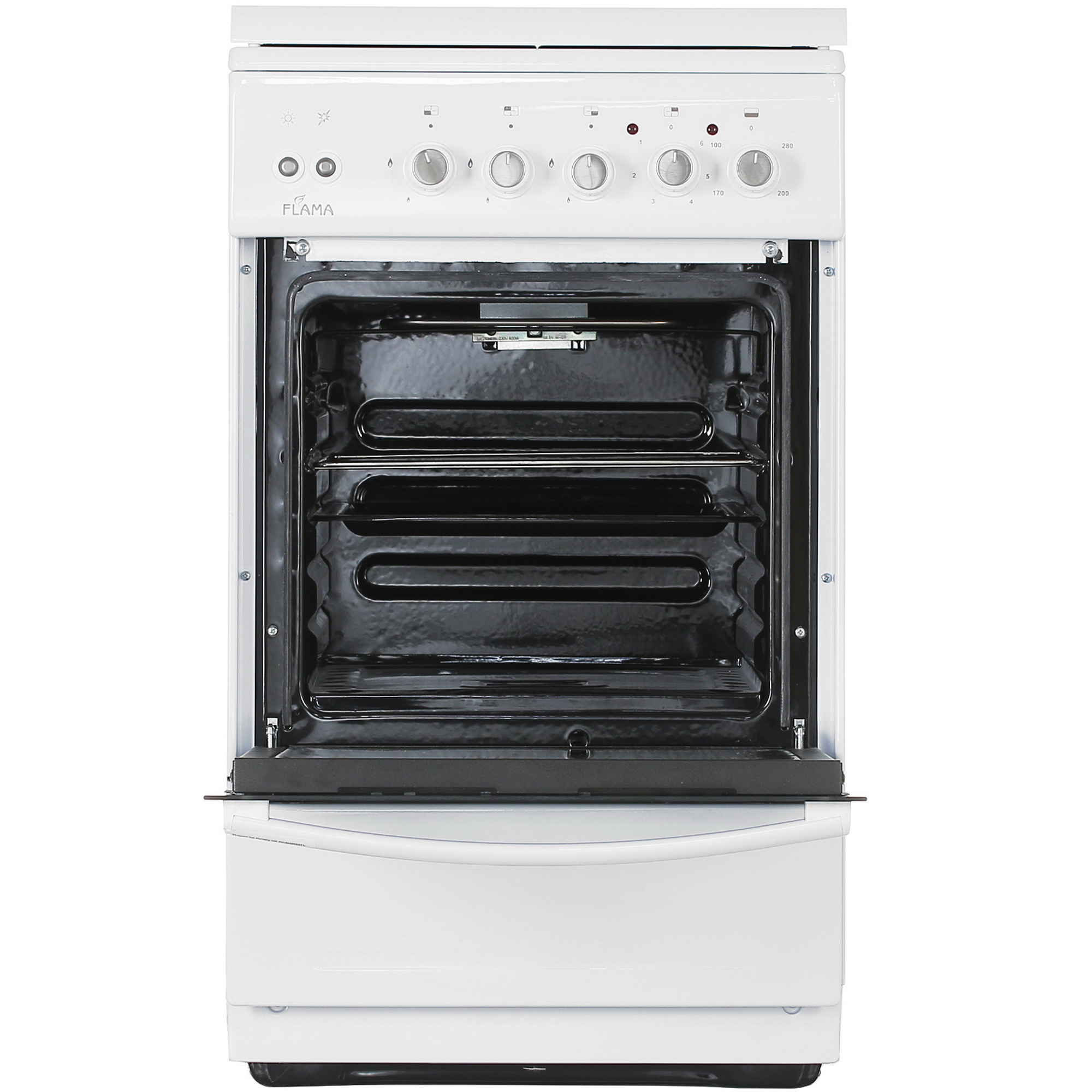 5305309 Комбинированная плита Flama L RK 23-126 белый Flama group STDN-0000305 - Вид №6