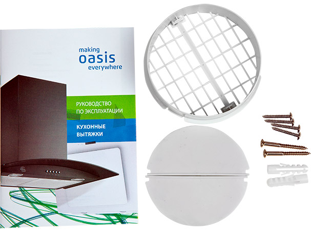 8166163 Вытяжка телескопическая Oasis UV-60I бежевый/бежевый STDN-0094682 - Вид №8