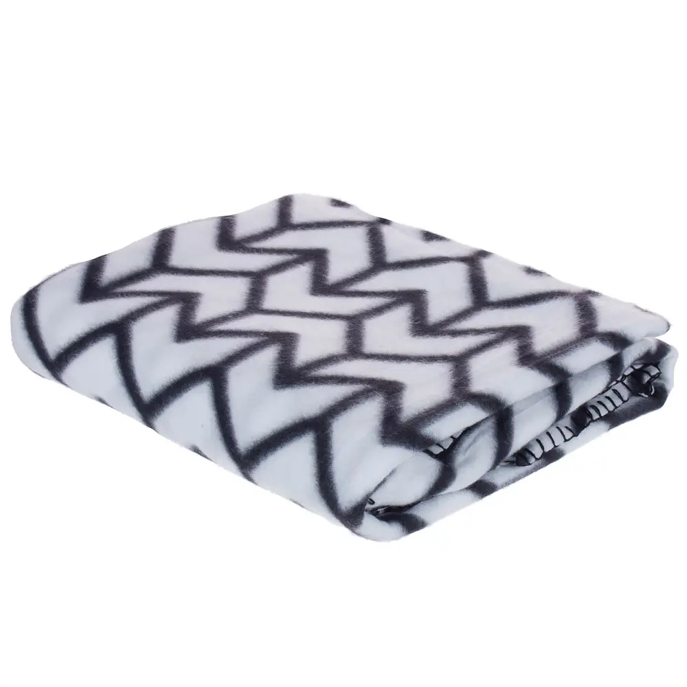 Плед «Malta» 130х170 см флис цвет белый Santreyd STLM-2054989