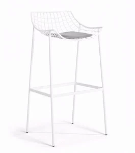 Varaschin Табурет из высокой стали с подставкой для ног Summer set 2621