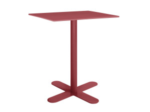 Квадратный садовый стол из оцинкованной стали