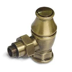 Вентиль нижний Rubinetterie Treemme серия "Liberty" 1/2 Bronzo