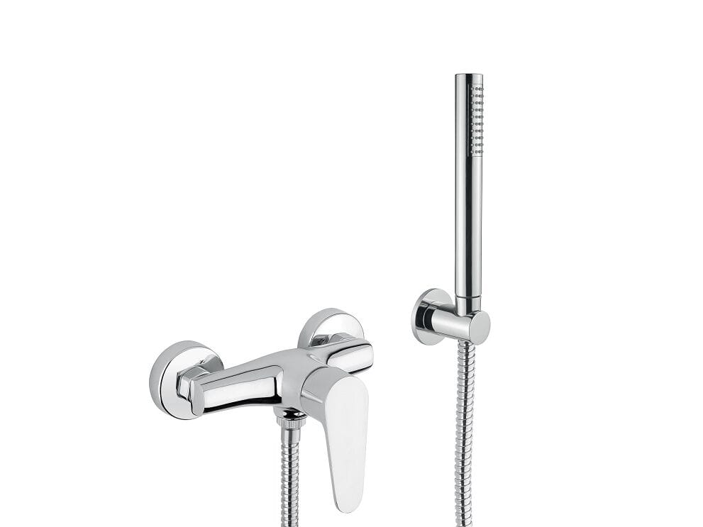 Смеситель для душа с 3 отверстиями из хромированной латуни Bugnatese Century ARCH-00103944 - Вид №1