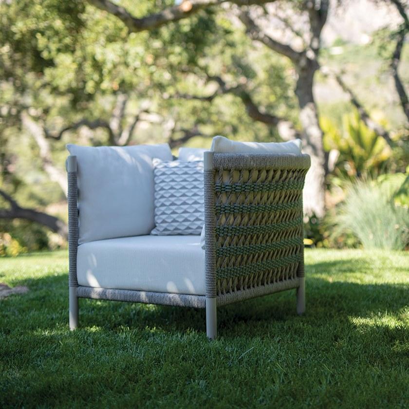 JANUS et Cie Кресло из морской веревки с подлокотниками Anatra sun-id-1408255 - Вид №8