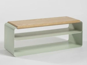 Medulum Скамейка из лакированного листового металла Vodo Vo.pa