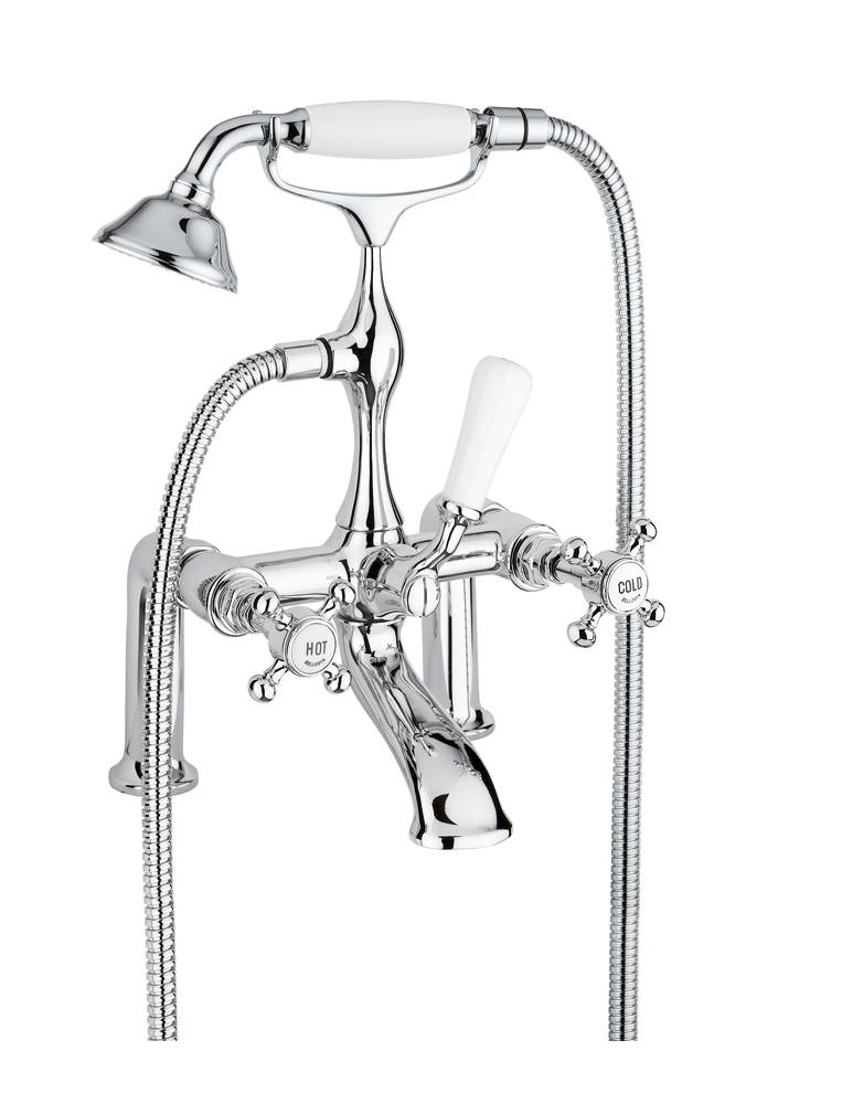 0801/4/C Bellosta Rubinetterie ВАННАЯ ГРУППА С ФИТИНГАМИ ДЛЯ КРАЯ ВАННЫ Edward