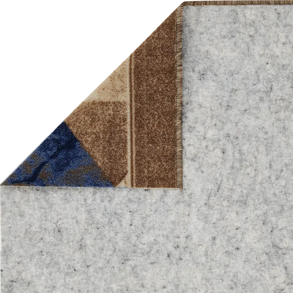 Ковровая дорожка полиамид/войлок Софора 1 м цвет коричневый ВИТЕБСКИЕ КОВРЫ STLM-2112325 - Вид №3