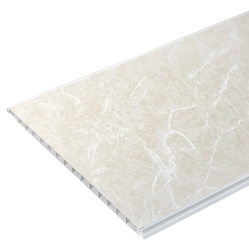 Панель ПВХ Медея бежевый 1200x250x10 мм 1.2 м² (4 шт.) KREAFORTA STLM-2115892 - Вид №2