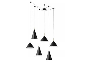 Регулируемая металлическая подвесная лампа