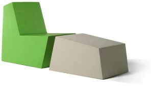 Quinze & Milan Кресло Contract из пеноматериала qm с подставкой для ног Primary