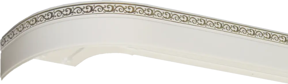 Карниз DOMLEGRAND «Флора» с позолотой для элегантного интерьера 13866241